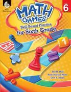Math Games: Skill-Based Practice for Sixth Grade [With CDROM] (en Inglés)