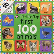 First 100 Animals Lift-The-Flap: Over 50 fun Flaps to Lift and Learn (en Inglés)