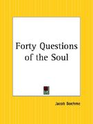 forty questions of the soul