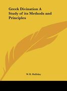 greek divination a study of its methods and principles