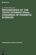 Proceedings of the Tenth International Congress of Phonetic Sciences 