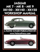 Jaguar mk 7 - mk 8 - mk 9 - Xk120 - Xk140 - Xk150 Workshop Manual 1948-1961 (en Inglés)