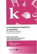 La Investigación Lingüística En Andalucía