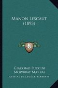 manon lescaut (1893) (en Inglés)