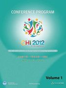 CHI 2012 The 30th ACM Conference on Human Factors in Computing Systems V1 (en Inglés)