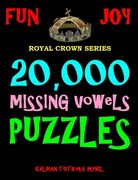 20,000 Missing Vowels Puzzles