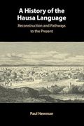 A History of the Hausa Language: Reconstruction and Pathways to the Present (en Inglés)