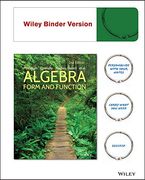 Algebra, Binder Ready Version: Form and Function