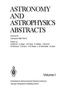 Literature 1985, Part 2 (Astronomy and Astrophysics Abstracts, 40) (en Inglés)