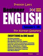Preston Lee's Beginner English Lesson 1 - 20 For Korean Speakers (British) (en Inglés)