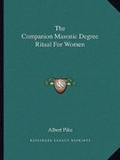 the companion masonic degree ritual for women