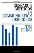 research methods in communication disorders