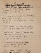 Mark Xiornik Rozen Pettinelli - Hand-Written Notes and Artwork (en Inglés)