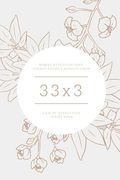 33x3 Law of Attraction script book (en Inglés)