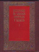 Diccionario de Termino Cientificos y Tecnicos. Tomo i.