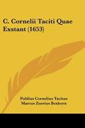 c. cornelii taciti quae exstant (1653)