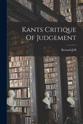Kants Critique Of Judgement (en Inglés)