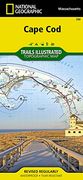 cape cod national seashore, massachusetts: outdoor recreational map