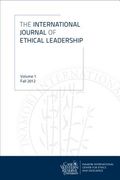 International Journal of Ethical Leadership: Volume 1 (en Inglés)