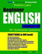Preston Lee's Beginner English Lesson 41 - 60 For Indonesian Speakers (en Inglés)
