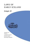 Laws of Early Iceland: Gragas ii: 2 (University of Manitoba Icelandic Series) (en Inglés)