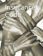 Insurance Code: 2019 Volume 1 (en Inglés)