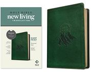 Nlt Personal Size Giant Print Bible, Filament Enabled Edition (Red Letter, Leatherlike, Evergreen Mountain ) (en Inglés)