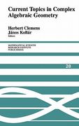 Current Topics in Complex Algebraic Geometry Hardback (Mathematical Sciences Research Institute Publications) (en Inglés)