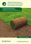 Programación y Control de las Operaciones de Instalación de Césped. Agaj0308 - Gestión de la Instalación y Mantenimiento de Céspedes en Campos Deportivos