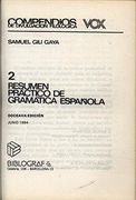Resumen Practico de Gramatica Española vox (in Spanish)
