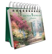 Thomas Kinkade Studios Perpetual Calendar With Scripture (en Inglés)