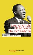 Les Grands Discours du xxe Siècle (en Francés)