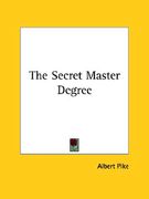 the secret master degree (en Inglés)