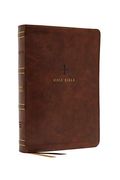 Nrsv, Catholic Bible, Standard Large Print, Leathersoft, Brown, Comfort Print: Holy Bible 