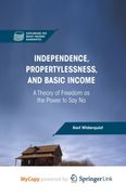 Independence, Propertylessness, and Basic Income (en Inglés)