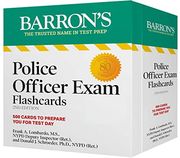 Police Officer Exam Flashcards, Second Edition: Up-To-Date Review: + Sorting Ring for Custom Study (Barron'S Test Prep) (en Inglés)