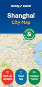 Lonely Planet Shanghai City map (en Inglés)