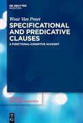 Specificational and Predicative Clauses: A Functional-Cognitive Account (en Inglés)