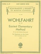 easiest elementary method for beginners, op. 38: violin method (en Inglés)