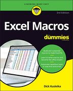 Excel Macros for Dummies, 3rd Edition (For Dummies (Computer (en Inglés)
