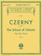 Czerny: School of Velocity for the Piano, op. 299 - Book 1 (Schirmer'S Library of Musical Classics, Vol. 162) (en Inglés)