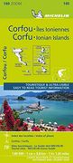 Michelin Zoom Corfu and the Ionian Islands map 140: Greece 