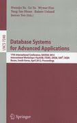 database systems for advanced applications (en Inglés)
