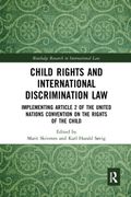 Child Rights and International Discrimination law (Routledge Research in International Law)