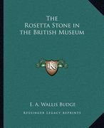 the rosetta stone in the british museum (en Inglés)