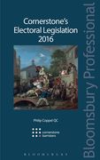 Cornerstone's Electoral Legislation 2016 (en Inglés)