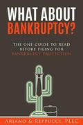 What About Bankruptcy?: The one guide to read before filing for bankruptcy protection.