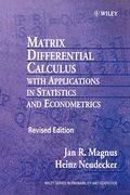 matrix differential calculus with applications in statistics and econometrics
