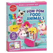 Mini Pom-Pom Food Animals (Klutz) (en Inglés)
