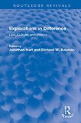 Explorations in Difference: Law, Culture, and Politics (Routledge Revivals) (en Inglés)